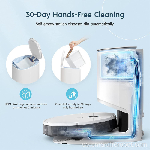 EcoVacs Yeedi K781 + Sopa och mopping Robot Vakuum